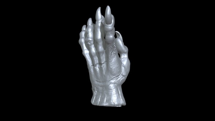 Deamon_Beast_Hand 3D Model