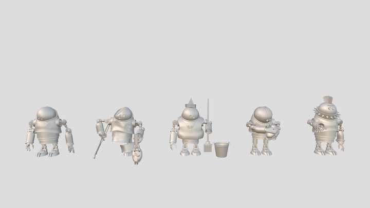 DZ_Сockroach_robot 3D Model