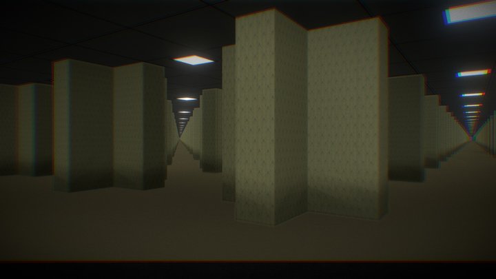 backrooms level 0 3D Model
