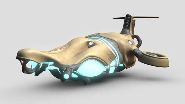Combine Mother Synth 3D Model