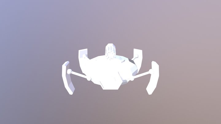 Spider Drone 3D Model