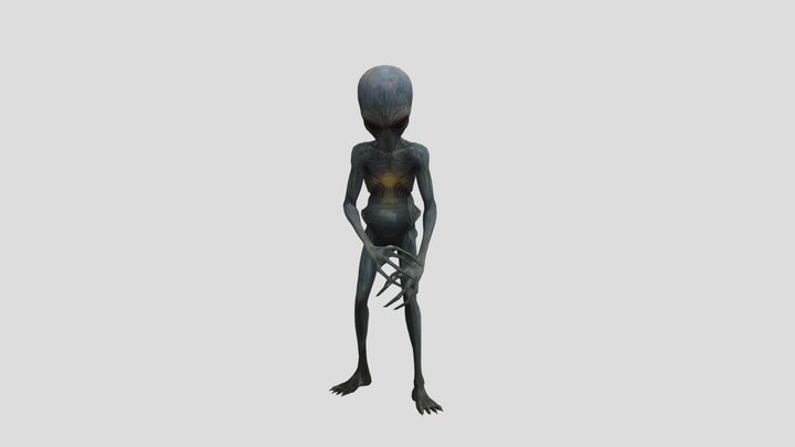 Alien model free – Gratis 3D-model STL