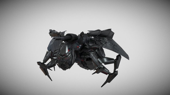 Cyborg Bee 3 3D Model