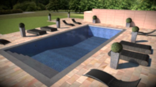 Swimming Pool - Exterior Architectural Scene