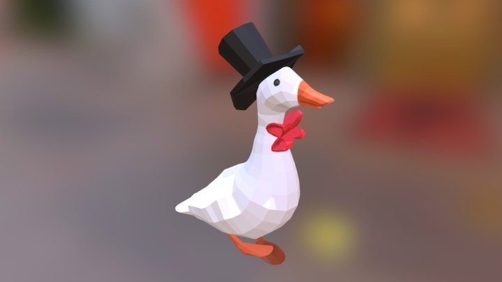 Mr.Ducken 3D Model