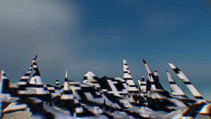 Distortion Plane2 3D Model