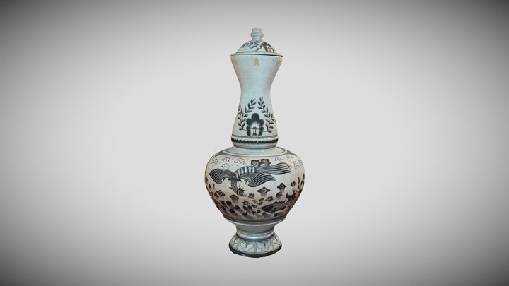 W34 WiangKalong Vase 3D Model