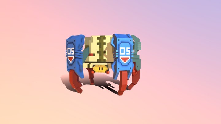 Rogue robot 3D Model