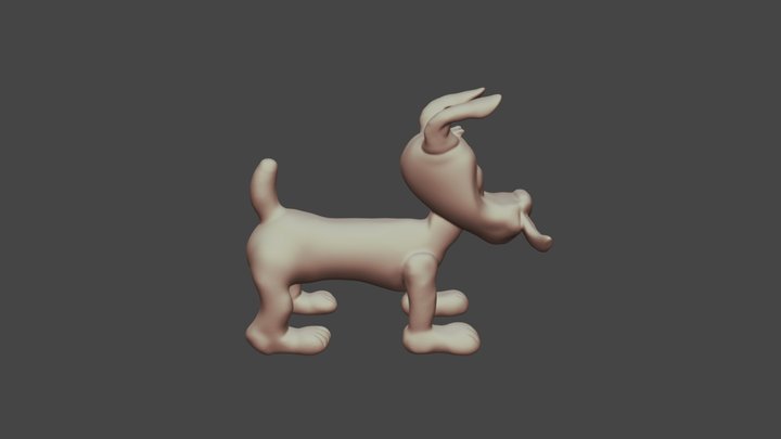 Idéfix 3D Model