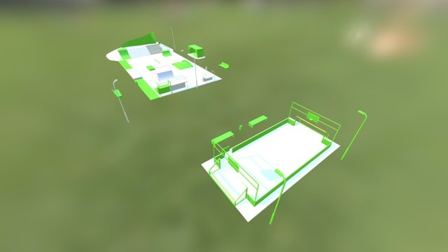 Park Noord 3D Model