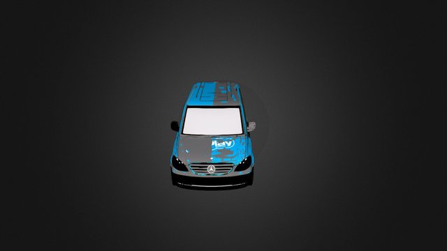 Mercedes-Benz Vito M-Play 3D Model
