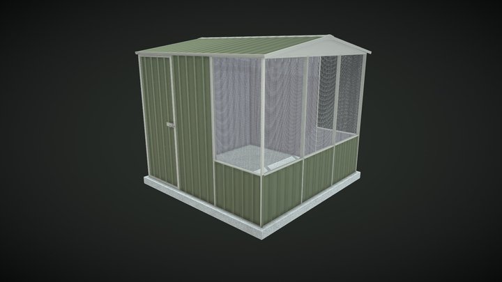 Chicken Coops 3D Model