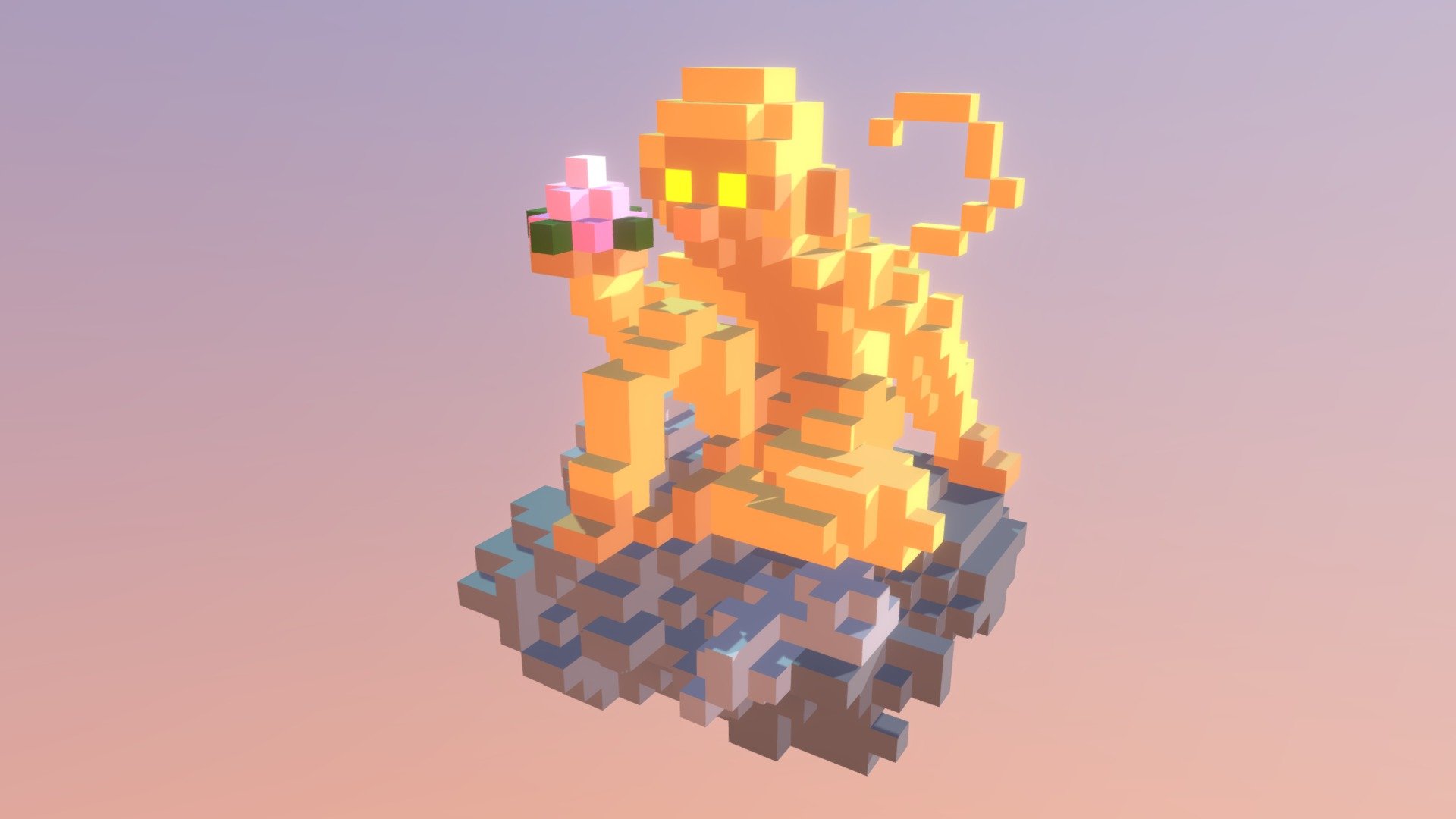 Voxel: Sun Wukong - in the mountains