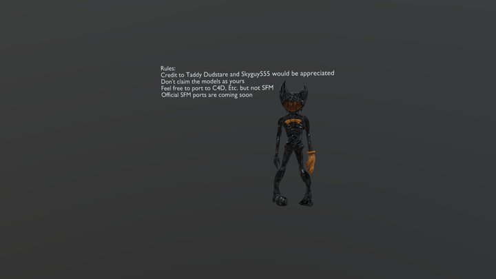 InkBendyV3 3D Model