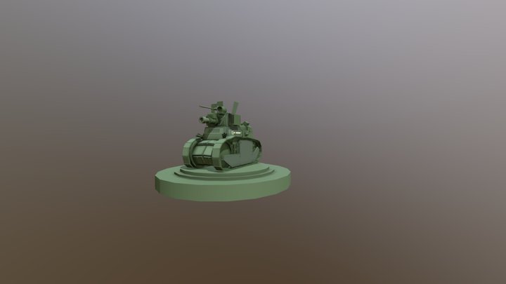 TANQUE 3D Model