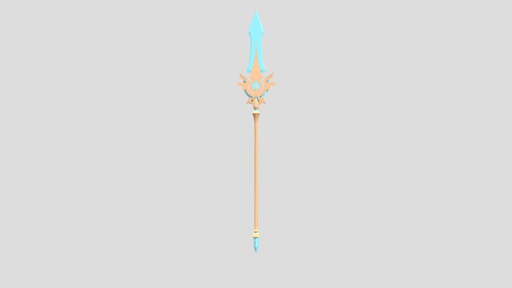 Genshin Impact Skyward Spine 3D Model