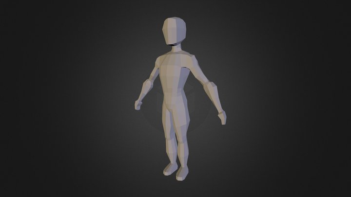 Human Basemesh 3D Model