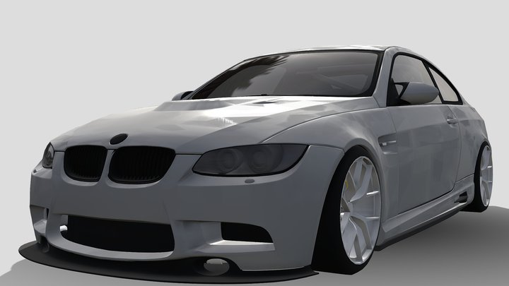 BMW M3 E92 3D Model