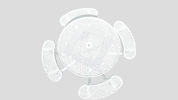 Sierra Table Lunch 3D Model