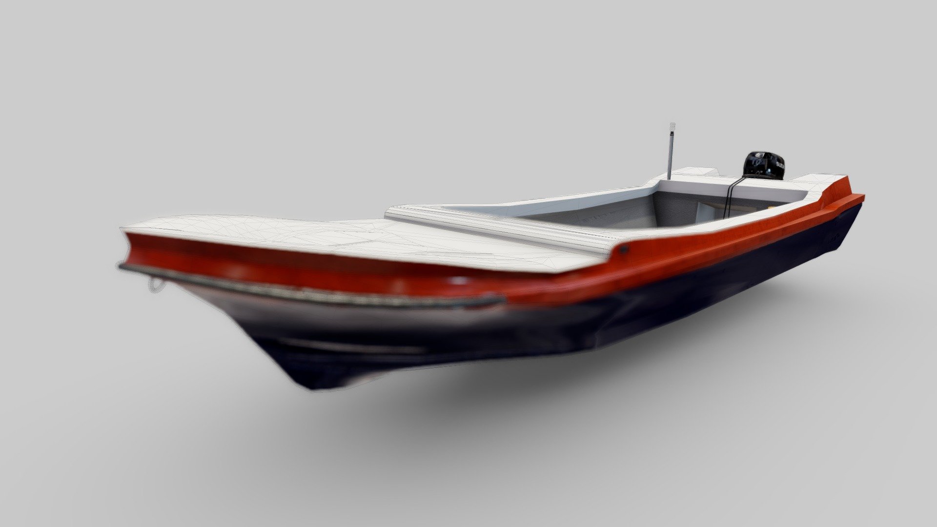 Motorboat - 3D model by Envision Studio (@envisionstudio) [6bfe5bd ...