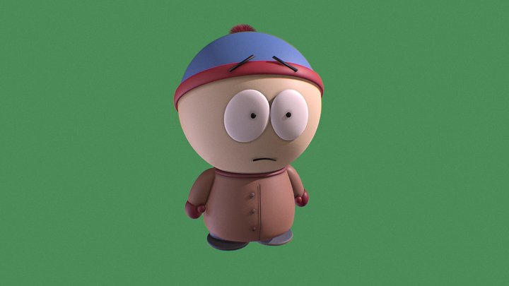 Stan -SouthPark- 3D Model