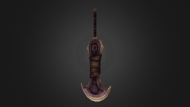 Low Poly Weapon Experiment 3D Model