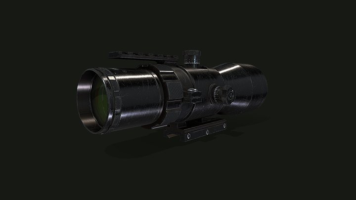 BARSKA Scope 3D Model