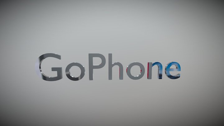 Gophone Logo 3D Model