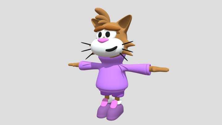 cat cartoon character