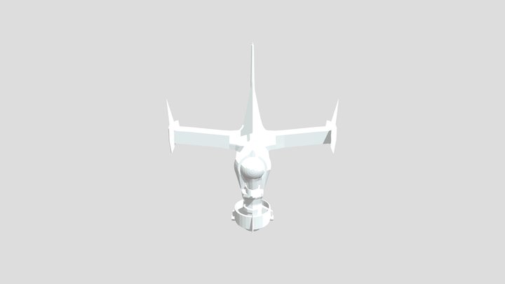 Swordfish Cowboy Bebop v1 3D Model