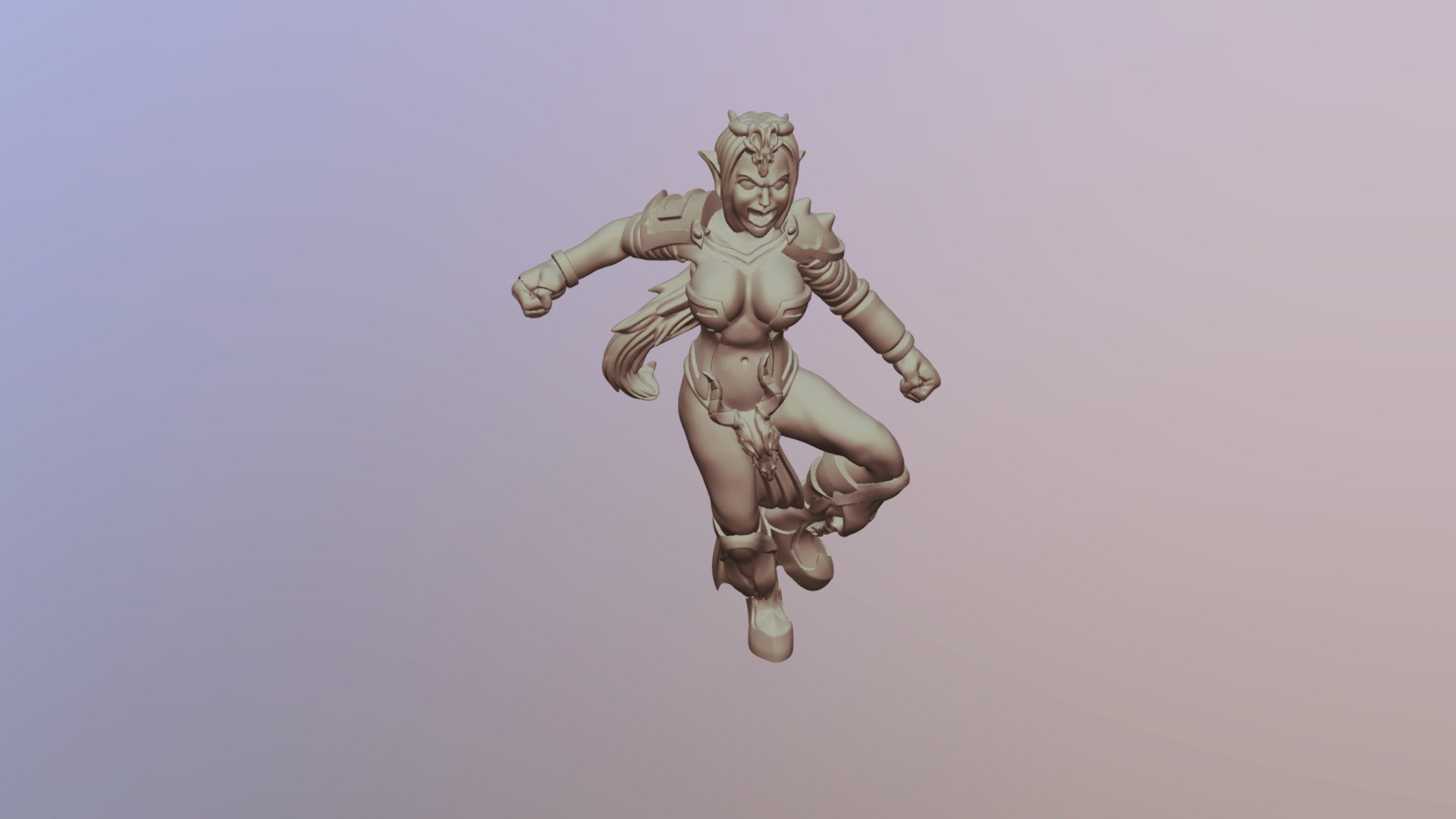 Linea Woman I - 3D model by NightMiniatures [6c01516] - Sketchfab