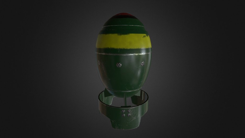 Mini Nuke - Download Free 3D model by adamnordgren [6c01abd] - Sketchfab