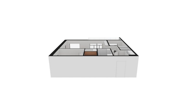 typical 3d floorplan_2 3D Model
