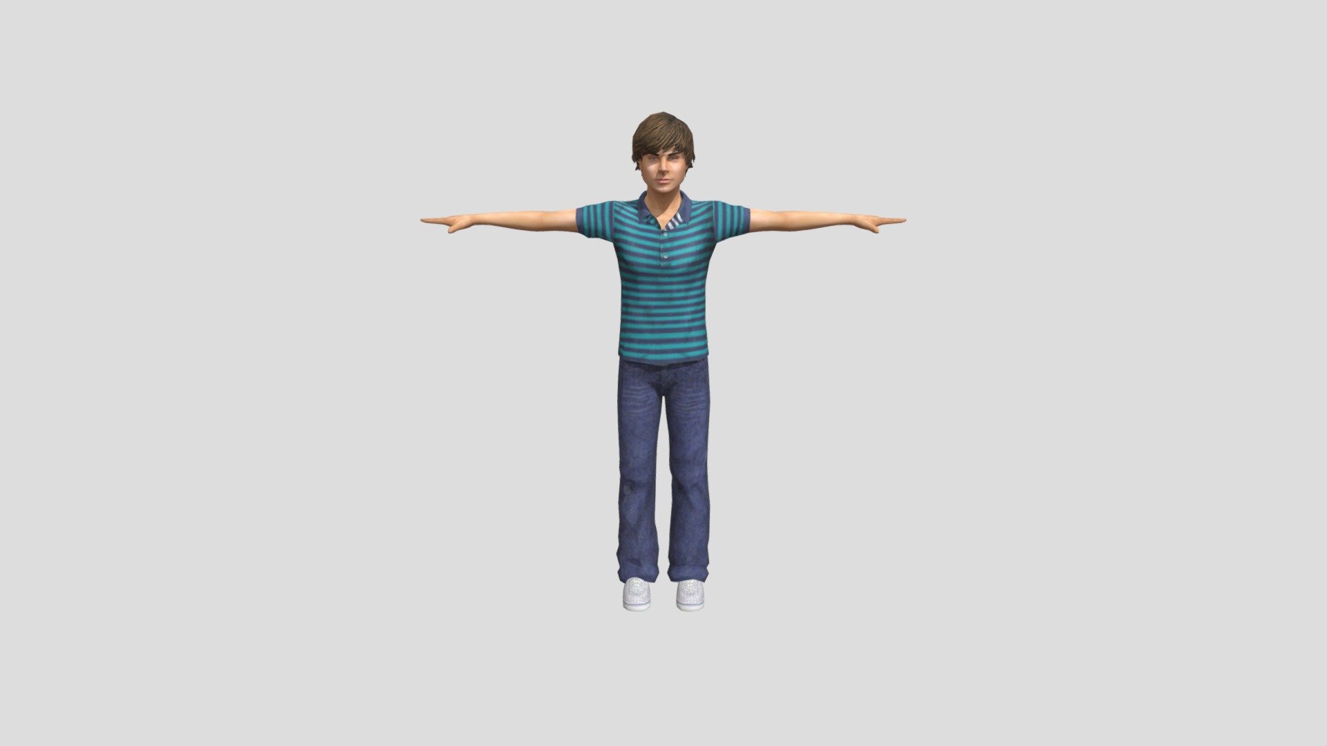 Troy Bolton - Download Free 3D model by SidewalkNZ [6c0297f] - Sketchfab