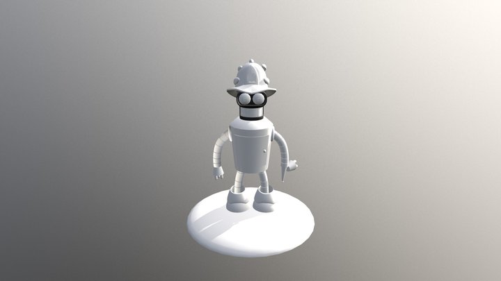 Fireman Bender 3D Model