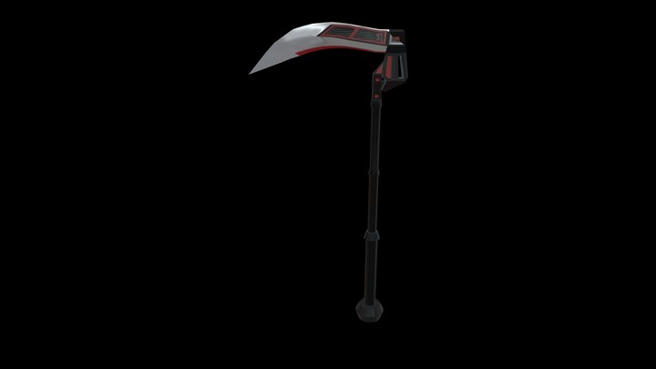 death futuristic scythe 3D Model