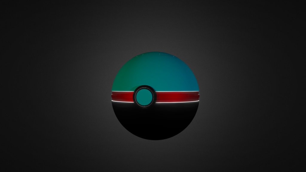 Pokeball (Neon Version)