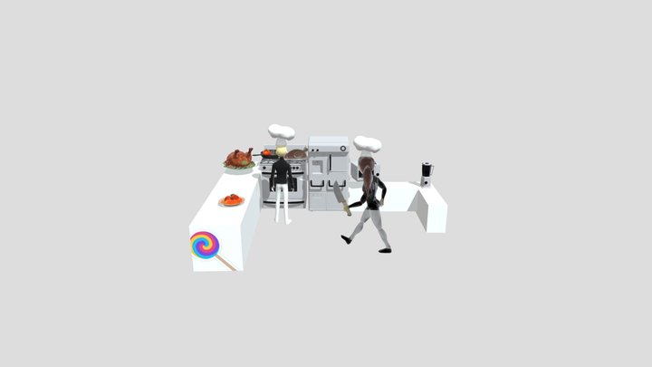 DDM Cooking 3D Model