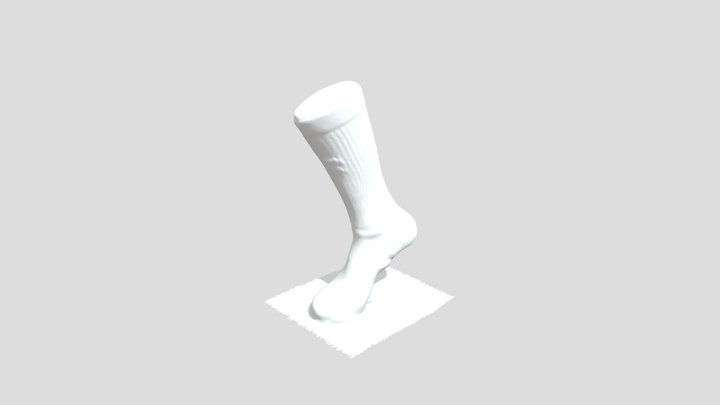 Football Soccer Socks 3D Scan 3D Model