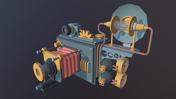 Daily Steampunk Marathon (Day V) 3D Model