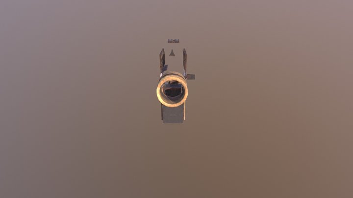 Warhammer Bolter 3D Model
