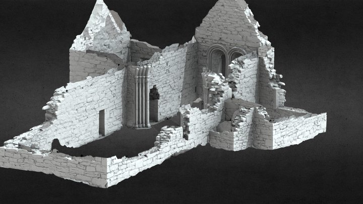 Inishmaine Building 3D Model
