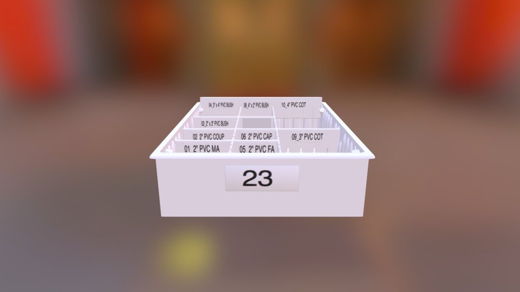 23 L PVC Random - 3D model by wyattprojosh [6c05b35] - Sketchfab
