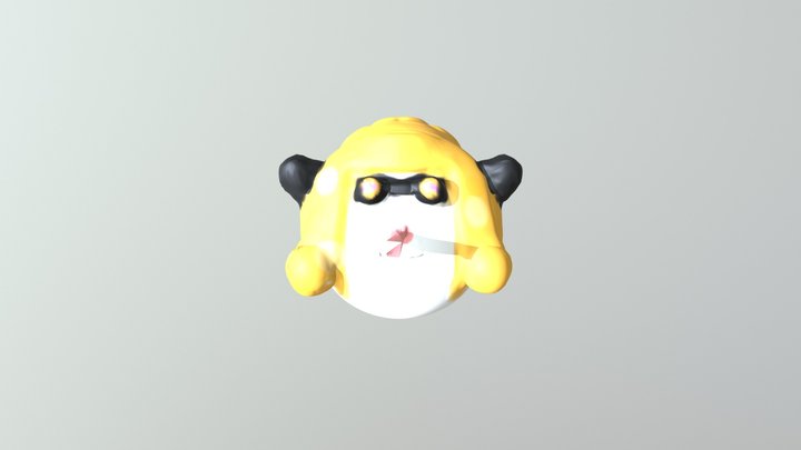 agent 4 splatooon 2 3D Model