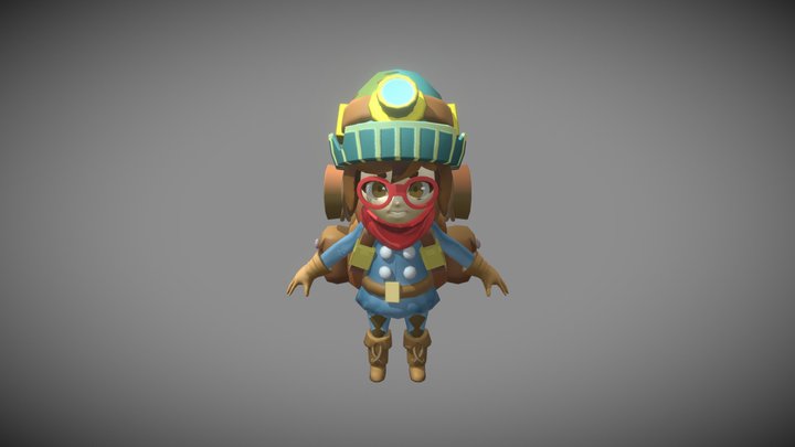 探險家 3D Model