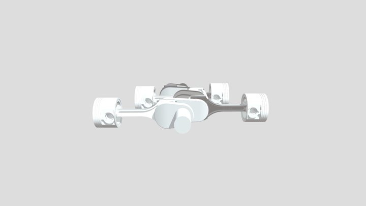 The piston 3D Model