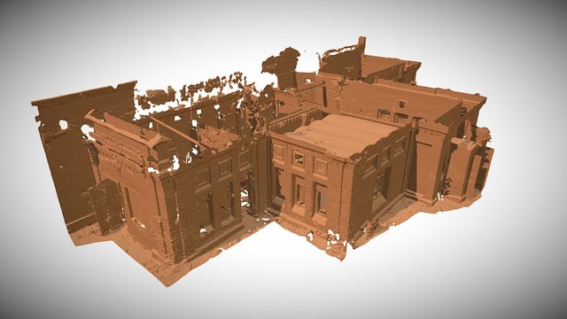 House for restoration, measurement 3D Model