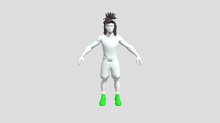 JA MORANT PROGRESS 3D Model