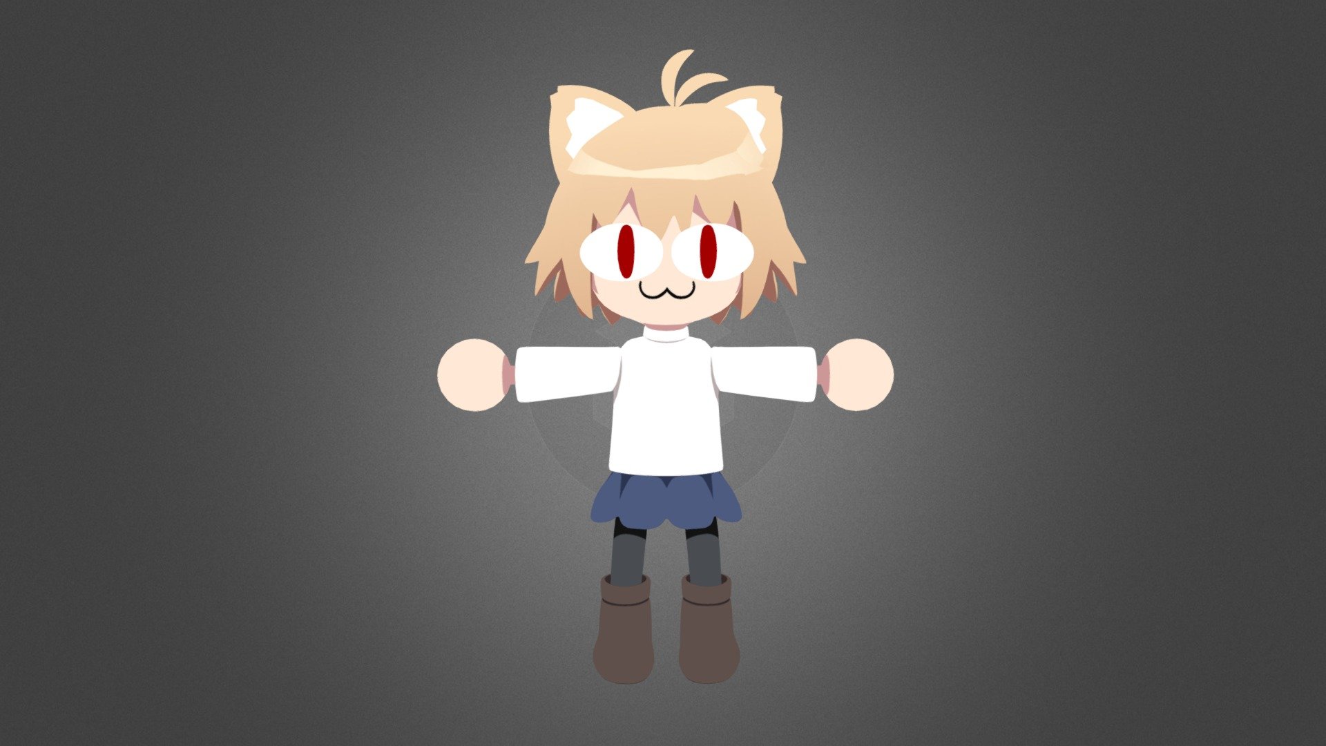 Neco Arc - Melty Blood:Type Lumina - Download Free 3D model by