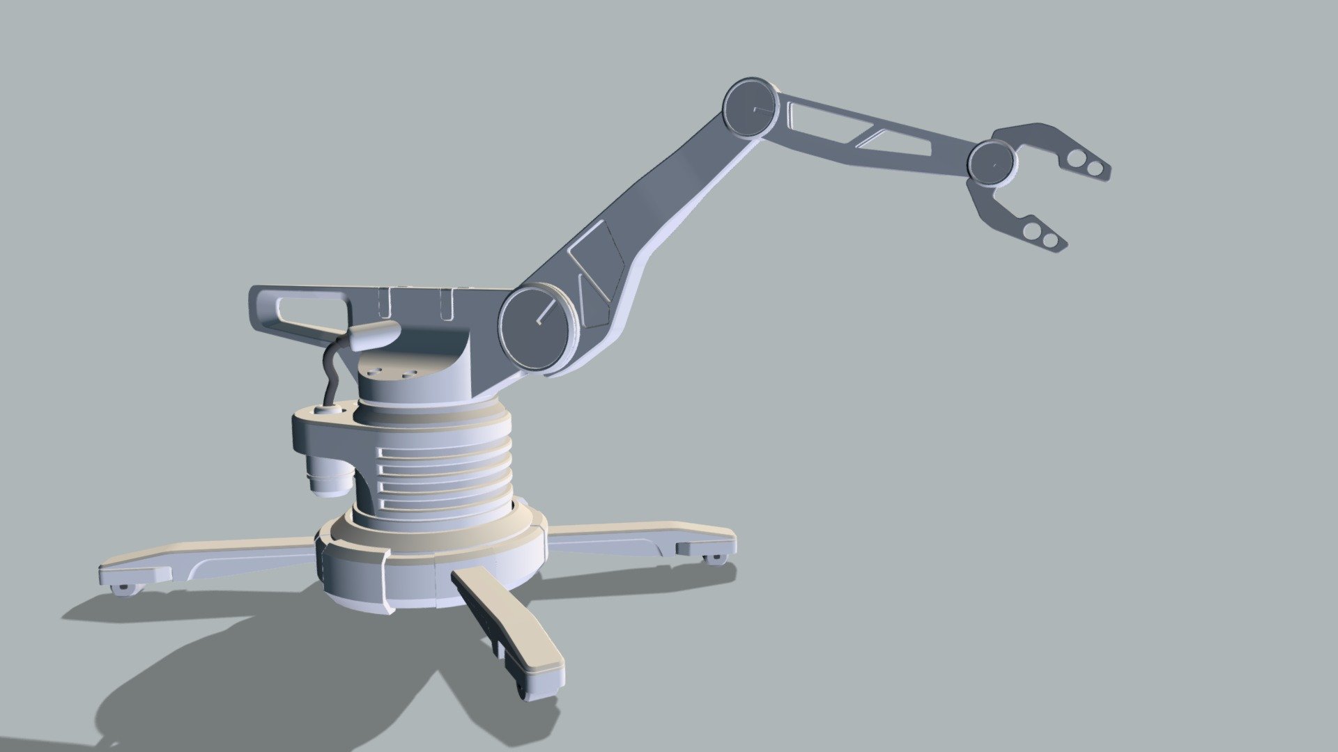 Industrial Robot - Download Free 3D model by ufukgrt [6c0a3b9] - Sketchfab